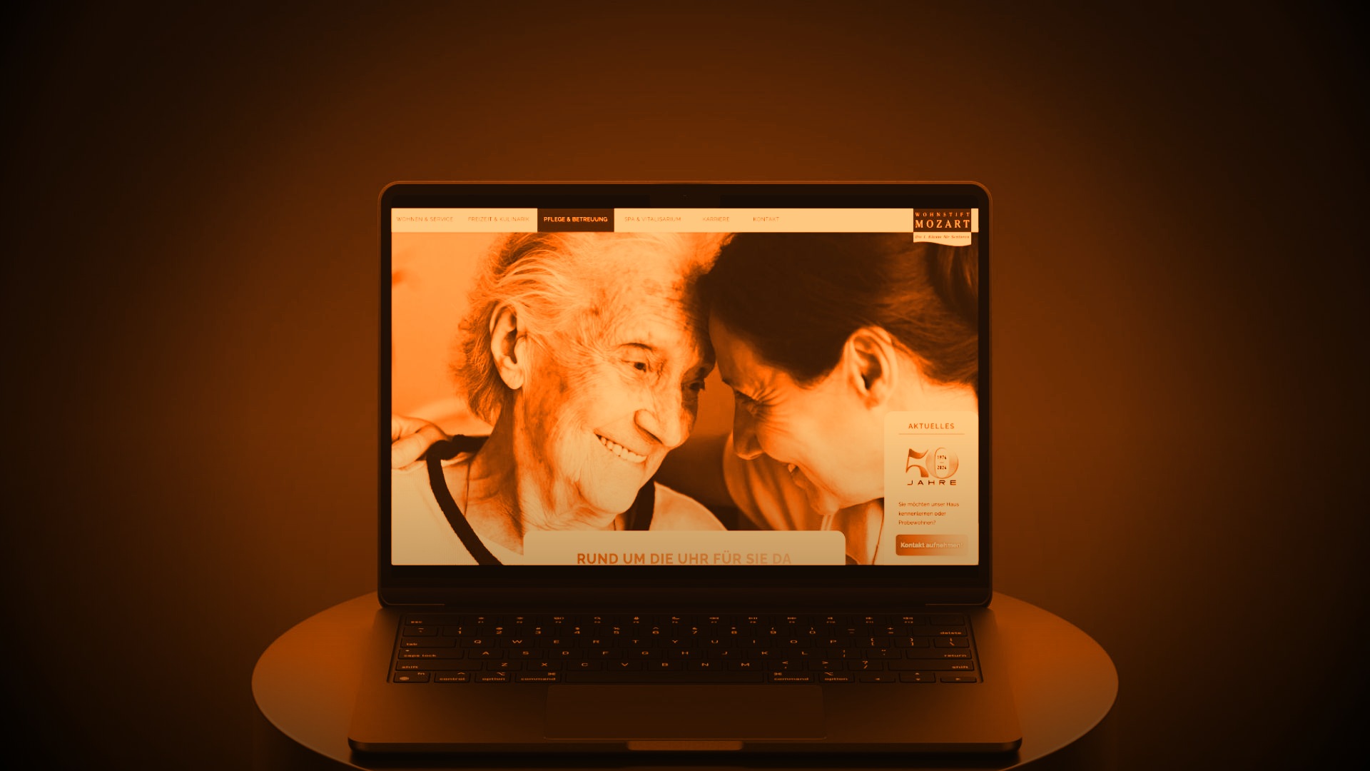 Wohnstift Mozart — senior living amid the landscape